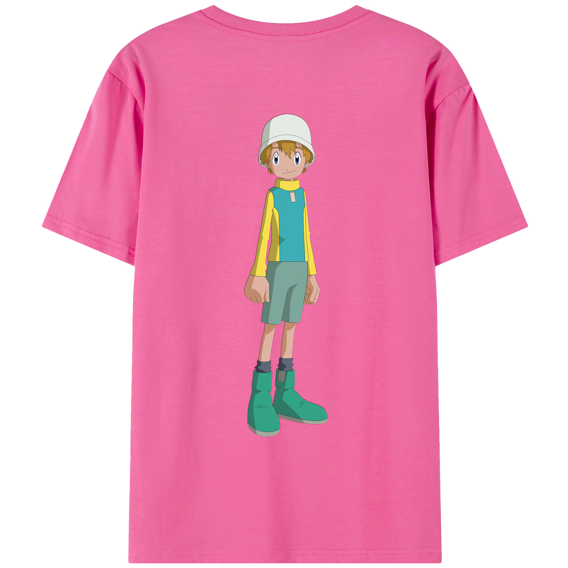 （画像用） Digimon デジタルモンスター/デジモン レディース半袖Tシャツ(バックプリント)